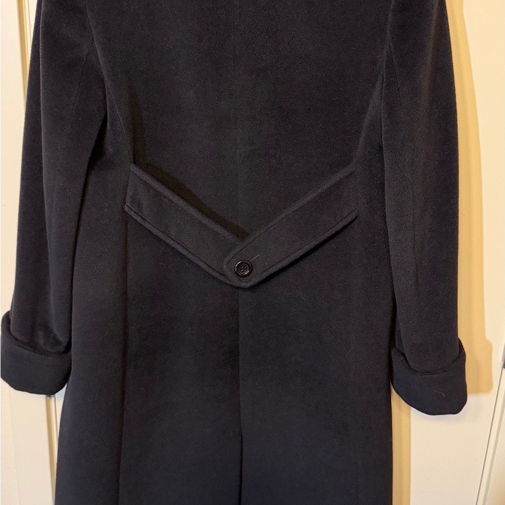 Jones New York Elegant Black Trench Coat - Picture 5 of 8
